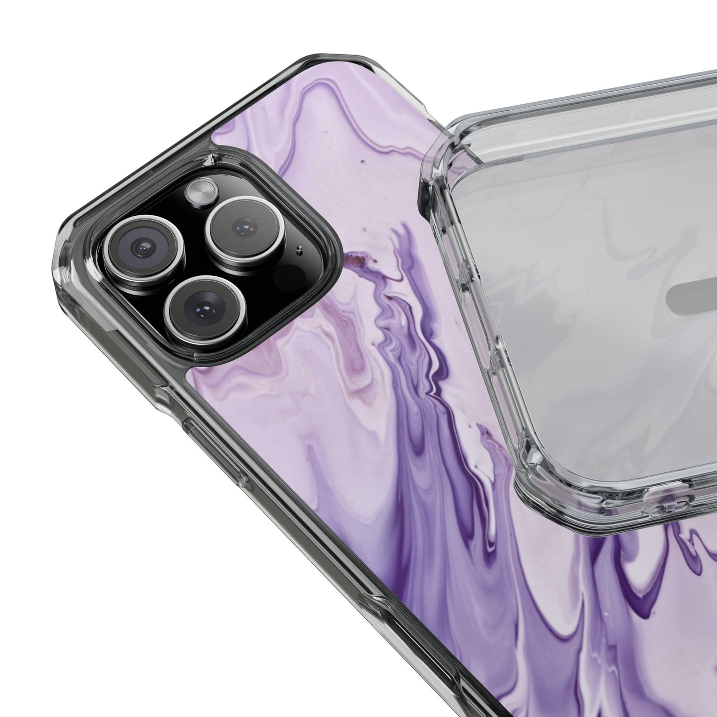 Lilac - Magnetic Clear Impact Case